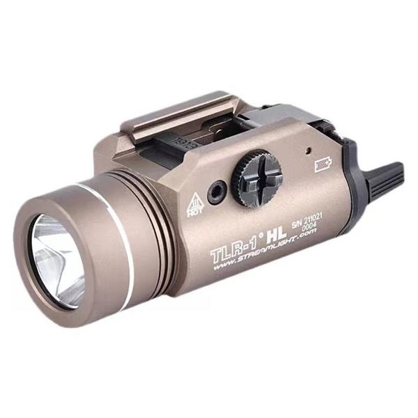 Linternas Antorchas Stream Luz táctica Tra Tlr-1 Lanterna Antorcha Airsoft Linterna estroboscópica 1000 lúmenes LED Blanco Drop Entrega Deporte OTBZ5