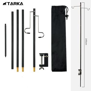 Lampes de poche torches Tarka Tabletop Lantern Stand Camping Pentichez les supports d'éclairage d'éclairage d'éclairage touristique suspendus