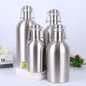 Kolven 32oz RVS Tumbler Grote capaciteit Bier Growler Aangepaste kleuren kunnen worden gebruikt in kleine repen om snel smaak toe te voegen