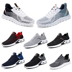 Flat 2024 zapatos corriendo hombres de primavera suave suela blanca bule gris nuevos modelos de moda de color anteckid gran tamaño 39-45 Trendi 10
