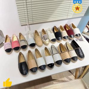 Platte bodem vissermans schoenen dames kleding schoenen 100% lederen platte bodem formele schoenen loafers ballet splitsen buiten casual schoenen gebreide handgemaakte schoenen