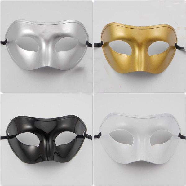 Chapeau plat masques de mascarade Mardi Gras masque facial masque vénitien pour déguisement déguisement Halloween fête taille unique