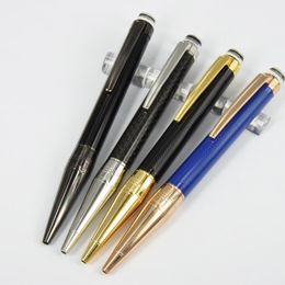Tête plate cristal blanc top métal luxe stylo à bille bureau bureau écriture fournisseur célèbre stylos allemagne