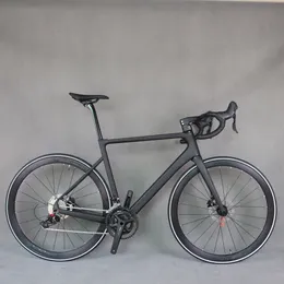 Freno de disco de montaje plano, bicicleta de carretera Aero completa FM659, grupo hidráulico de 2x11 velocidades, juego de ruedas de aluminio, tamaño disponible 45/48/51/54