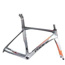 Flat Mount Disc Brake Road Bike Frame TT-X29 UCI verf Volledige koolstofvezel T1000 Max Tyre 28c