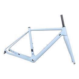 Platte mount grind fiets frame gr029 schijfrem aangepaste verf beschikbaar maat 49/52/54/56/58cm max band 700x42c
