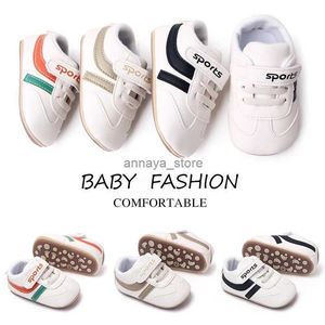 Platte schoenen baby casual sneaker hoge kwaliteit pu en tpr antislip mesh ademende peuter pasgeboren schoenen lente herfst 0-6-12 maanden model2312099