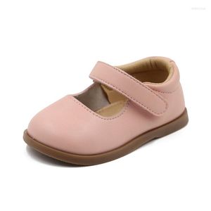 Zapatos planos CMSOLO cuero para niños niñas verano moda tacones colorido princesa lindo tamaño 22-30