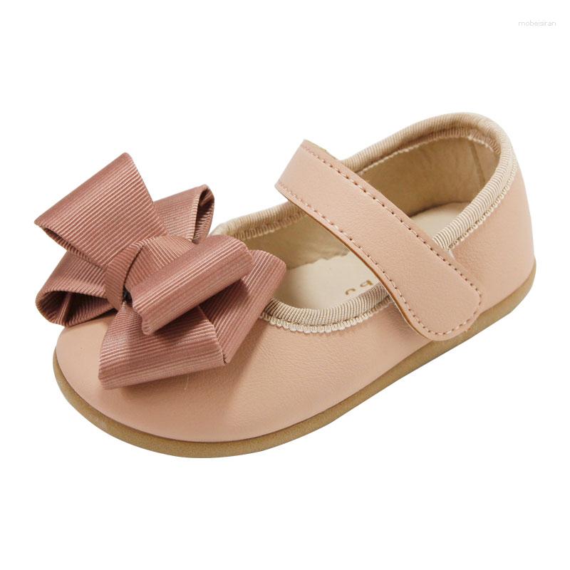 Chaussures plates CUZULLAA enfants crochet boucle papillon-noeud pour bébé enfants filles princesse taille décontractée 21-30