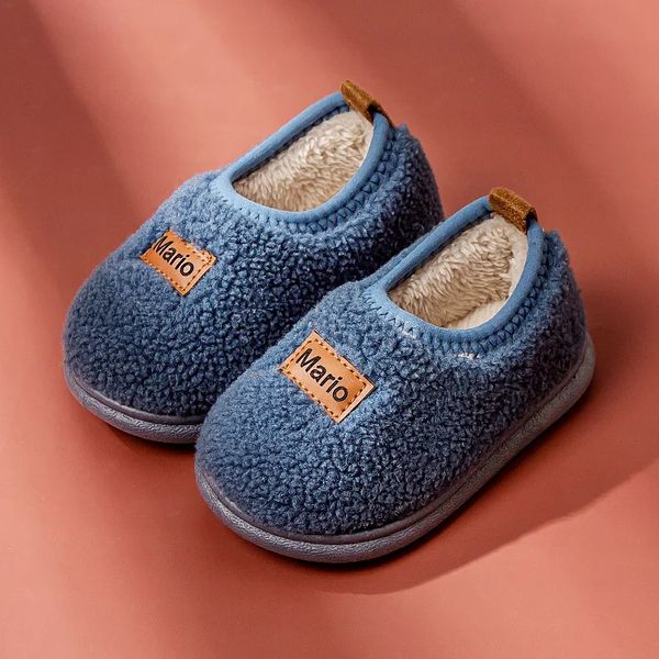Zapatos planos zapatos para bebés de invierno calientes zapatos de algodón para niñas para niñas