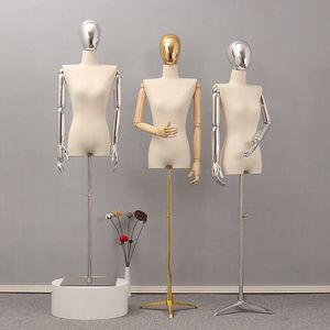 Platte Slaged Klein Breasted Clavicle Model Koreaanse vrouwen Mannequin Stand