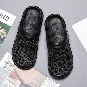 Zapatillas planas Verano Clásico Playa de arena Zapatos con agujeros para exteriores Chanclas Señora Caballeros Caminar Cuarto de baño Interior Profesional