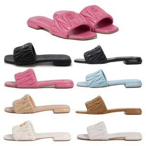 Plana suave platera favorita diseñadora fácil diseñador toboganes para mujeres zapatillas de diseño sandalias de verano de verano estilo retro liviano estilo versátil