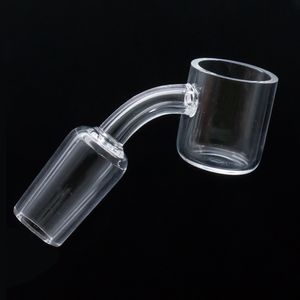 Accessoires pour fumeurs Flat top quartz banger cou court 24mm xl clous sans dôme Mâle Femelle 10mm 14mm 18mm dab rig clou pour bang en verre