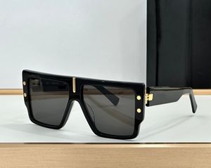 Lunettes de soleil surdimensionnées à dessus plat, verres dorés, noirs/gris foncés, lunettes de soleil de styliste pour hommes, lunettes UV400 unisexes