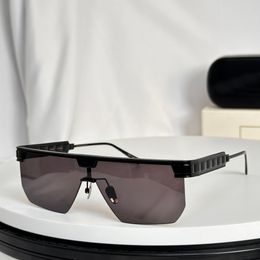 Platte bovenhoek zonnebrillen zwart/donkergrijze lens mannen tinten lunettes de soleil vintage glazen occhiali da sole uv400 brillen