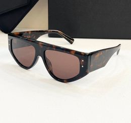 Flat Top Zonnebril 4461 Havana Brown Mens Summer Shades Sunnies Lunettes de Soleil Bril Occhiali da sole UV400 Brillen