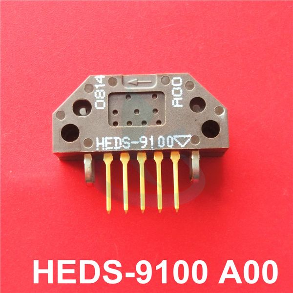 Sensor de Motor de carro de impresora solvente UV de base plana HEDS-9100 F00 A00 E00 G00 lector de tira codificadora Sensor de grifo de rejilla ráster 1 ud.