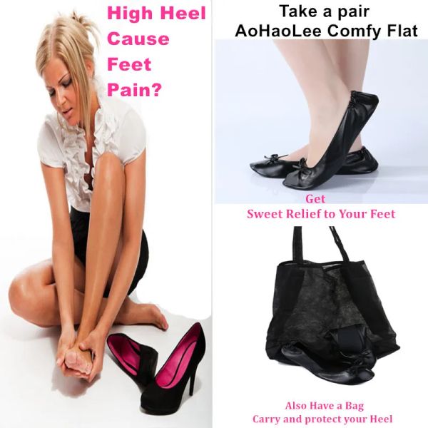 Appartements aohaolee softcomfortable women chaussures ballet pliable ballet plats vous prendre douce détente de la douleur au talon dans le temps des chaussures de conduite en toute sécurité