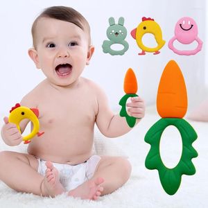 Ensemble de couverts Cross Brorder Baby Products Cartoon Gum Gum DIY Grade Silicone Bice Glue Gringing Stick Toy