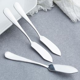 Flatware sets roestvrijstalen bestek met bestek boter room mes mes kaas dessert jam spreider westerse ontbijtgereedschap crèmes snijder