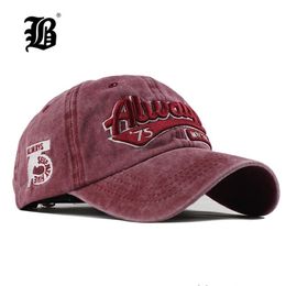 FLB mode Baseball Cap Borduren snapback voor mannen vrouwen Katoen Casual mesh caps hoed unisex pet hele F151 201023211n