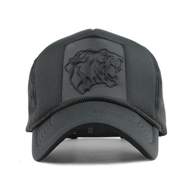 FLB Hip Hop negro estampado de leopardo gorras de béisbol curvas verano malla Snapback sombreros para mujeres hombres casquette gorra de camionero 201027265u