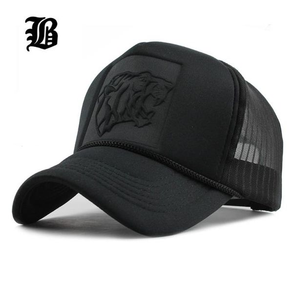 FLB Hip Hop, gorras de béisbol curvadas con estampado de leopardo negro, gorras Snapback de malla de verano para mujeres y hombres, gorra de camionero 2010193839770