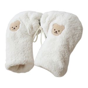 Manchon à main en polaire pour bébé Scooter, gants à main élégants à motif d'ours pour enfants 231225