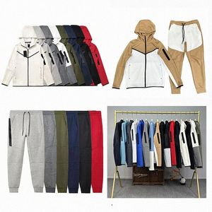 Fleece Hoodie Heren Broek Designer Trainingspak Broek Hoodie Heren Vrouw Jogger Techfleece Broek Trainingspakken Bodems Sportkleding Sport Outwears 305