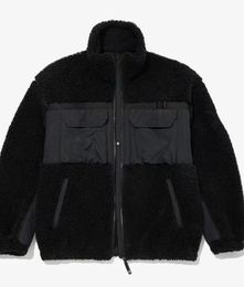 Fleece Jacket Men's 2023 luxe extérieur chaud coupe-vent hommes veste automne hiver Cardigan polaire veste épaissie manteaux intérieurs de haute qualité