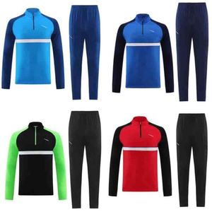 Fleece heren tracksuits half zip -up ontwerper tech sportkleding casual mode snel droogpak workout kleding maat 2xl mencoat goedkoop