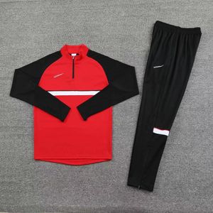 Fleece Mens trackpakken Half Zip Up Designer Tech Sportswear Casual Fashion Quick Drying Suit Workout Kleding Maat 2xl Mencoat Jacketstop