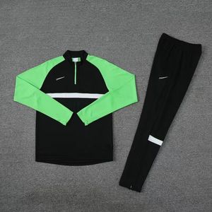 Fleece Mens trackpakken Half Zip Up tweedelige Designer Tech Sportswear Casual Fashion Quick Drying Suit Workout Jogger Dik