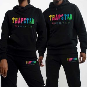 Fleecebroeken Dames Ontwerpers Trainingspakken S-XL Heren Trapstar Hoodie of Herenmaat Kleding Tech Sport Sweater Hoodies Tracksui Motion Current 28ess