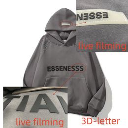 Fleece Warm Ess Sweats à capuche Designer Essentialss Hommes Femmes Essentialls Hoody Essentialshoodie T-shirts Essentails et Essentialsweatshirts Esstenials Xatsto5