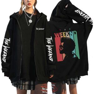 Fleece Zip Up Jackets Rapper Print Sweat-Zipper Men's Hoodies Streetwear Y2K Sweatshirts Unisexe surdimension