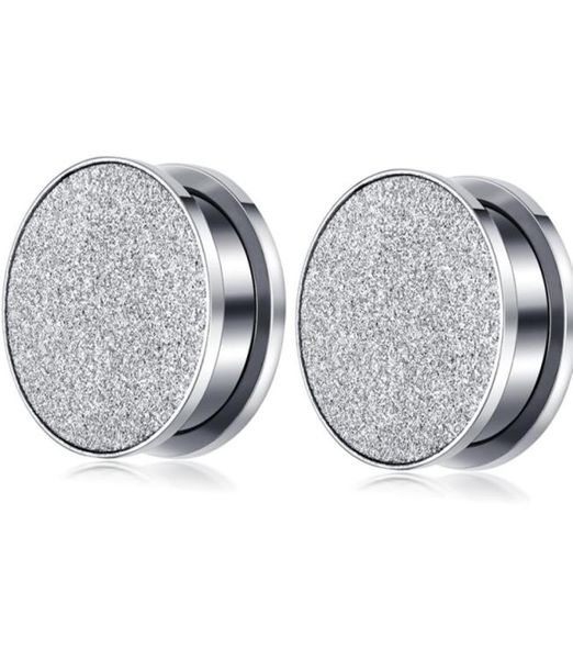 Bouchon de Tunnel de chair paillettes paillettes faux bouchon Tunnel Piercing argent or 420mm bijoux de corps boucle d'oreille vis d'oreille expander3598523