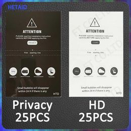 Flexibiliteit HD Privacy Mobielscherm beschermende matte anti-spy anti-spy uvray TPU-film voor snijmachine plotter diy printerpapier