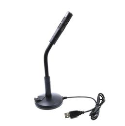 Flexibele Desktop USB Microfoon met PC Laptop Mac PS4 Microfoons Gooseneck Design Compatibel USB Oplaadbare Meeting Online Study Gebruik