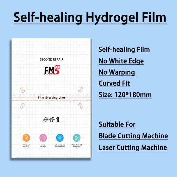 Flexible Hydrogel Film Confidentiel Téléphone mobile Back Verre Hydrogel mat pour la machine de coupe de film de protecteur d'écran