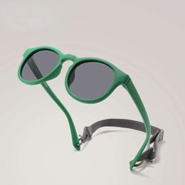 Lunettes de lunettes de nouveau-nés flexibles Girl Boy Boy Polaris UV400 Protection 0-36 MOIS BÉBÉ Nombres nourrissons OCULOS L2405