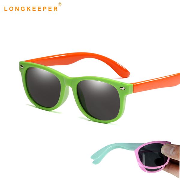 Lunettes de soleil polarisées flexibles pour enfants Lunettes de soleil pour enfants pour bébés filles garçons Lunettes 1 5 11 ans 220705