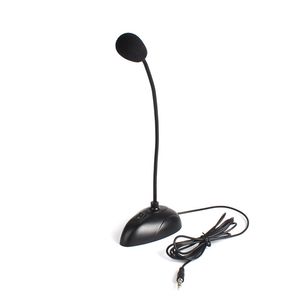 Support Flexible Mini Studio Microphone vocal 3.5mm prise téléphone col de cygne micro filaire Microphone pour ordinateur PC ordinateur portable de bureau