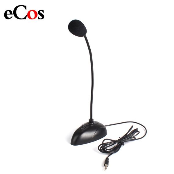 Support Flexible Mini Studio Microphone de parole 3.5mm prise col de cygne micro filaire Microphone pour ordinateur PC ordinateur portable de bureau #21230