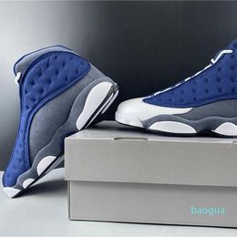 Silex bleu blanc 13s xiii femmes hommes chaussures chaussures de sport caskers de meilleure qualité
