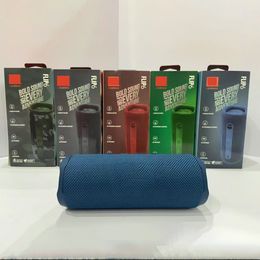 Flip 6 haut-parleurs portable bt haut-parleur sans fil mini-haut-parleurs extérieur imperméable Bluetooth Sound puissant et basse profonde Subwoofer RGB Bass Music Audio System