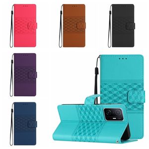 Flip -hoesjes voor Xiaomi 12 Lite Pro 12t 11 Ultra Redmi 10A A1 10C 10 2022 Opmerking 11S 4G Pro 5G 10T 11T 9A 9C vierkante kubus Lederen Wallet Business Pu ID Card Slot Holder Cover Pouch