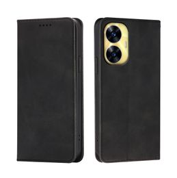 Flip Cover Lederen Telefoonhoesje Voor OPPO A58 A38 4G Realme GT 5 Narzo N53 C53 11 Pro 11X Reno10 Pro Plus Portemonnee Lederen Hoesje Met Kaarthouder