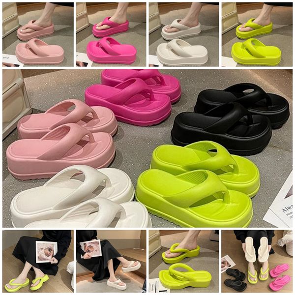 Tongs Livraison gratuite Pantoufles Chaussures Slide Salle de bain Chambre Salle de douche Vie chaude Chaussons doux Ventiler Femmes Hommes blanc jaune noir blanc rose